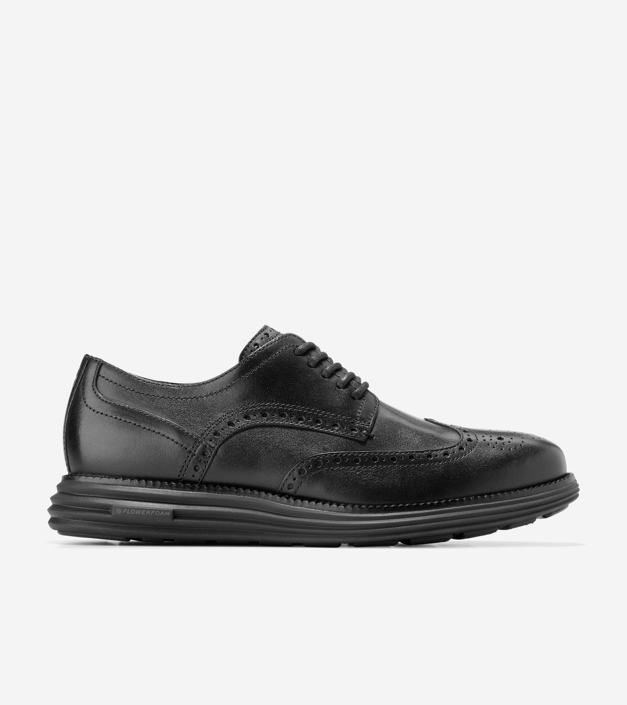 Cole Haan フリンジ付きモカシン 黒 Cole Haan OriginalGrand Wingtip Oxford - FREE Shipping
