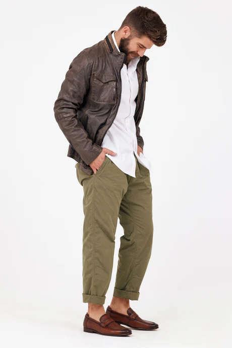 Mauritius Cove Regular Fit Leather Jacket