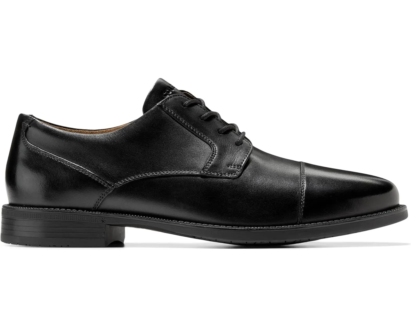 COLE HAAN Cole Haan Bedford Cap Toe Oxfords BLACK
